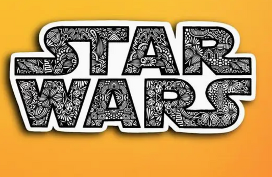 ZD-Star Wars Sticker (Waterproof)