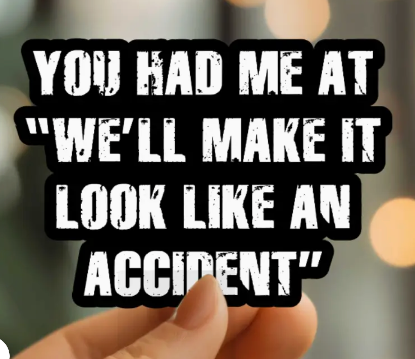 MMT- You Had Me At... Sticker