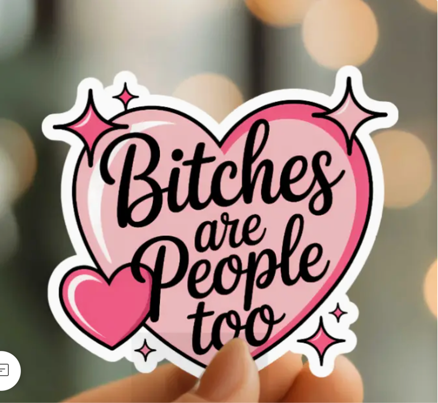 MMT- Funny Bitches Are People Too Vinyl Sticker
