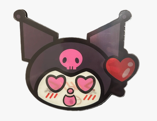 CC- Kuromi 3D Anime Sticker