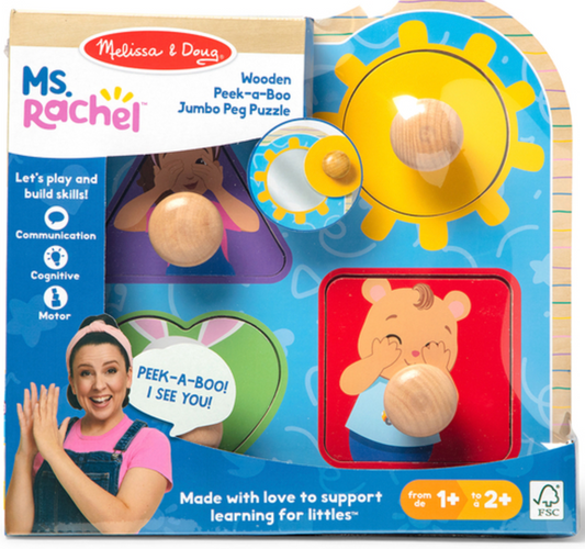 Melissa & Doug Ms. Rachel Jumbo Knob Puzzle