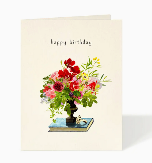 FD-Study Bouquet -- Birthday Card