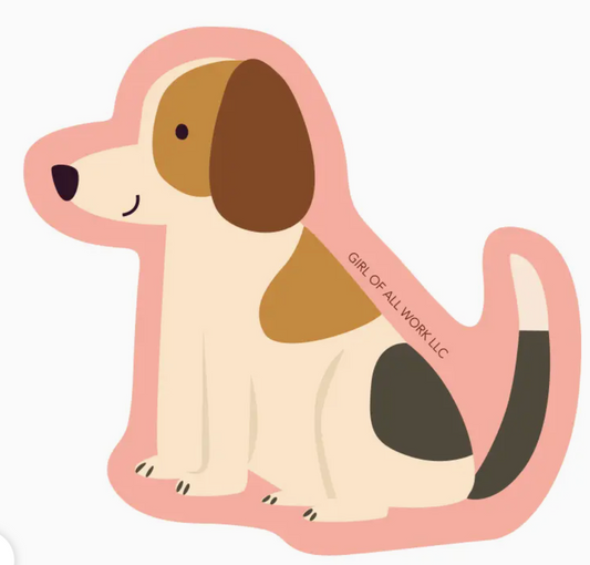 GOAW- Beagle Vinyl Sticker