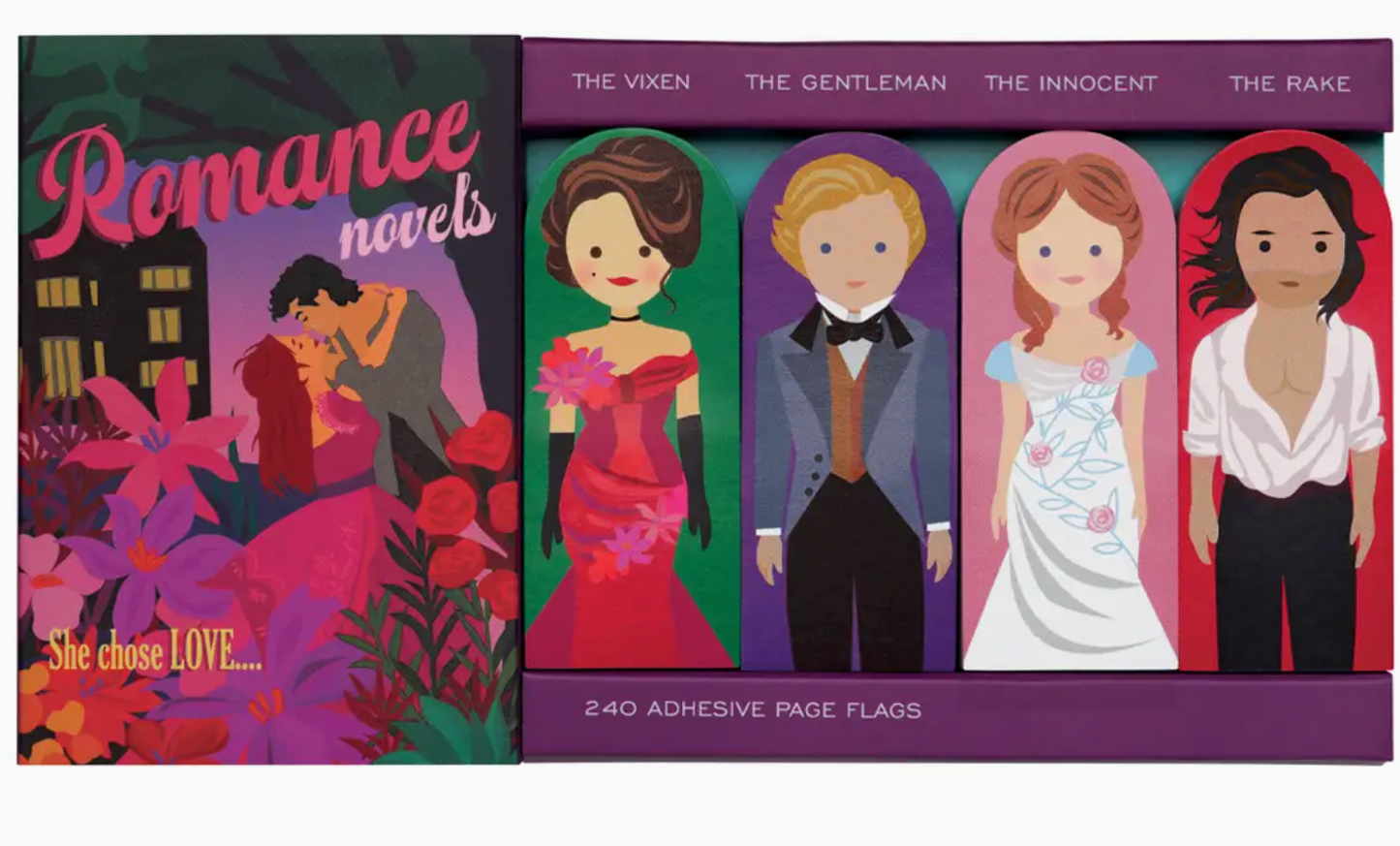 GOAW- Classic Characters Romance Novels Sticker