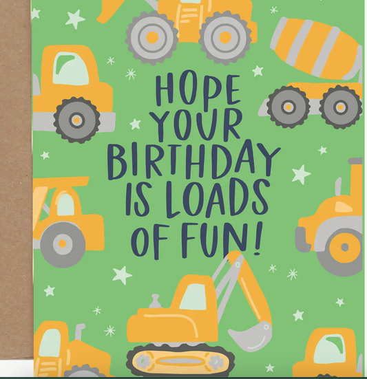 PP - Loads of Fun Birthday Greeting Card