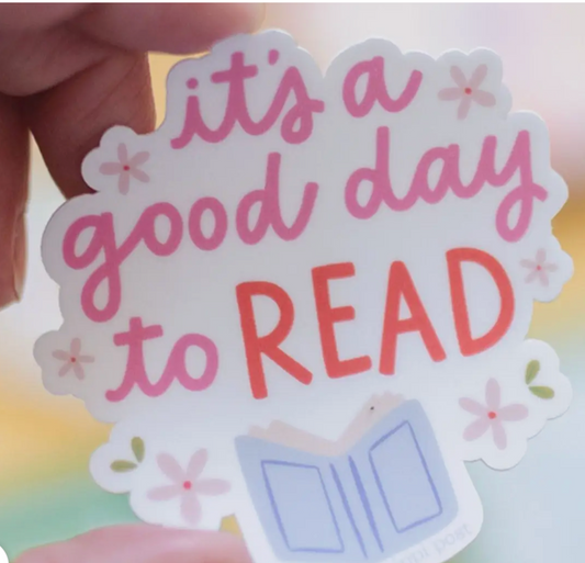 PP - It's a Good Day to Read Decal Sticker