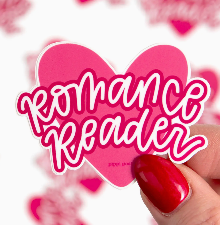 PP- Romance Reader Sticker