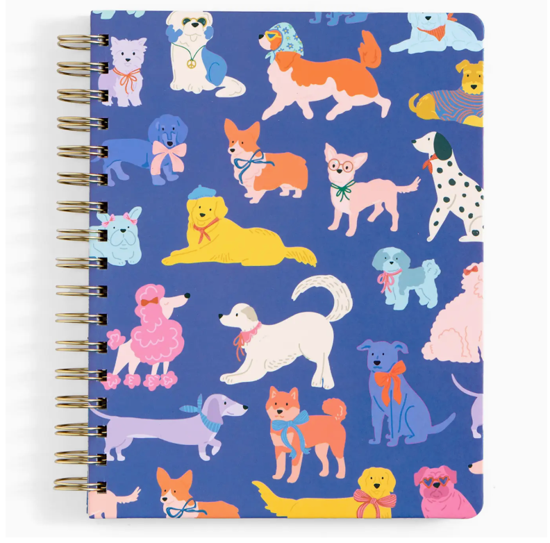 PP- Dapper Dogs Spiral Notebook