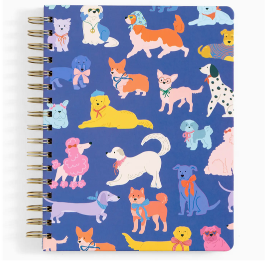 PP- Dapper Dogs Spiral Notebook
