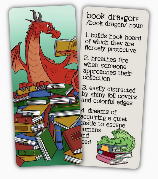 KOT - Book Dragon Definition Bookmark