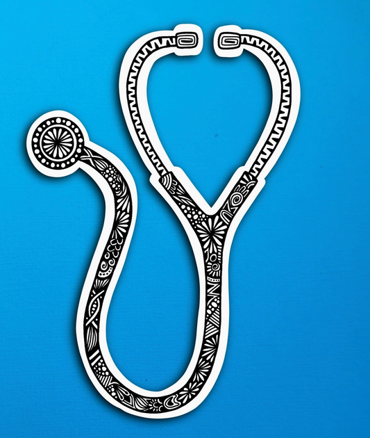ZD - Stethoscope Sticker (Waterproof)