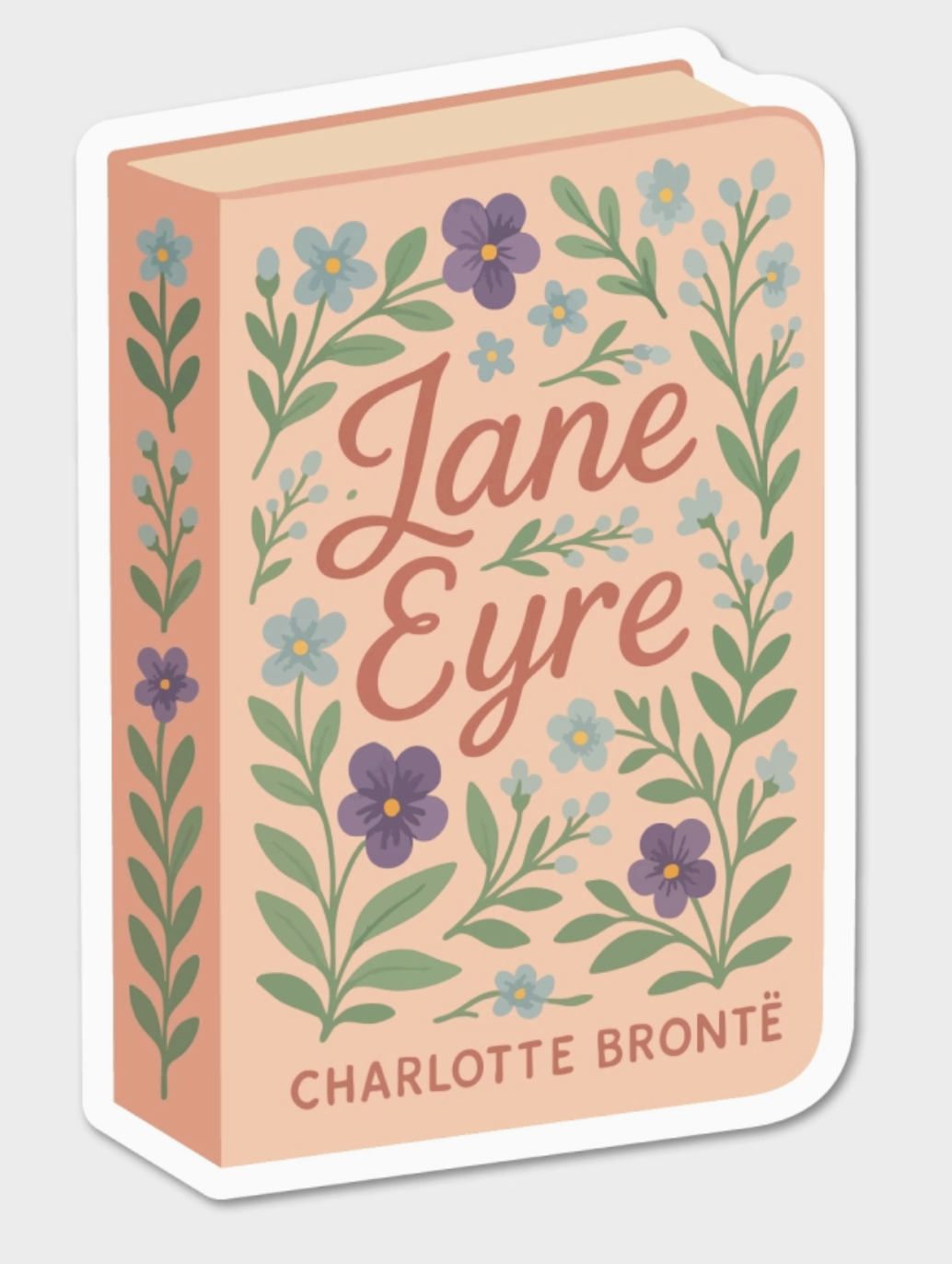FN - Jane Eyre By Charlotte Bronte  - Book Sticker