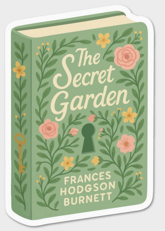 FN - The Secret Garden By Frances Hodgson Burnett   - Book Sticker