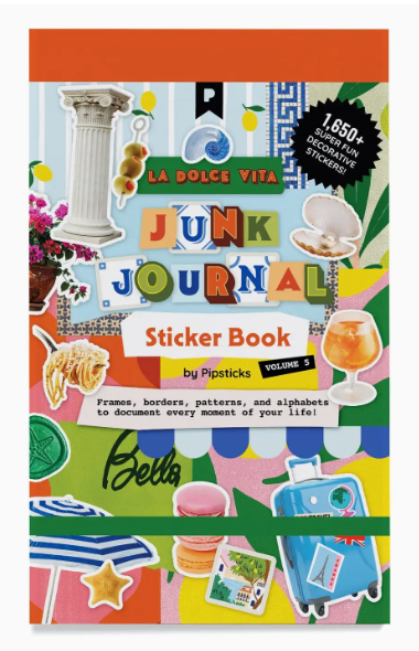 PS - La Dolce Vita Junk Journal Sticker Book Volume 5