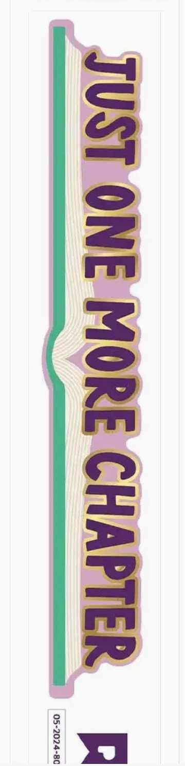PS - One More Chapter Sticker