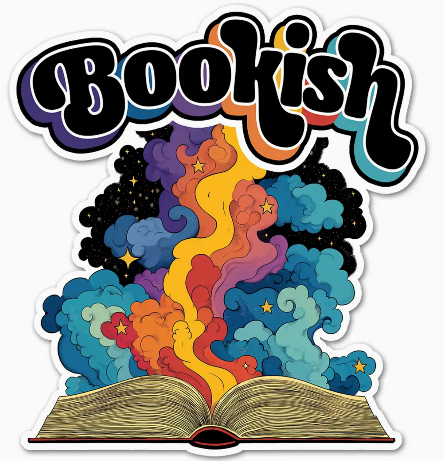 LP - Bookish Sticker