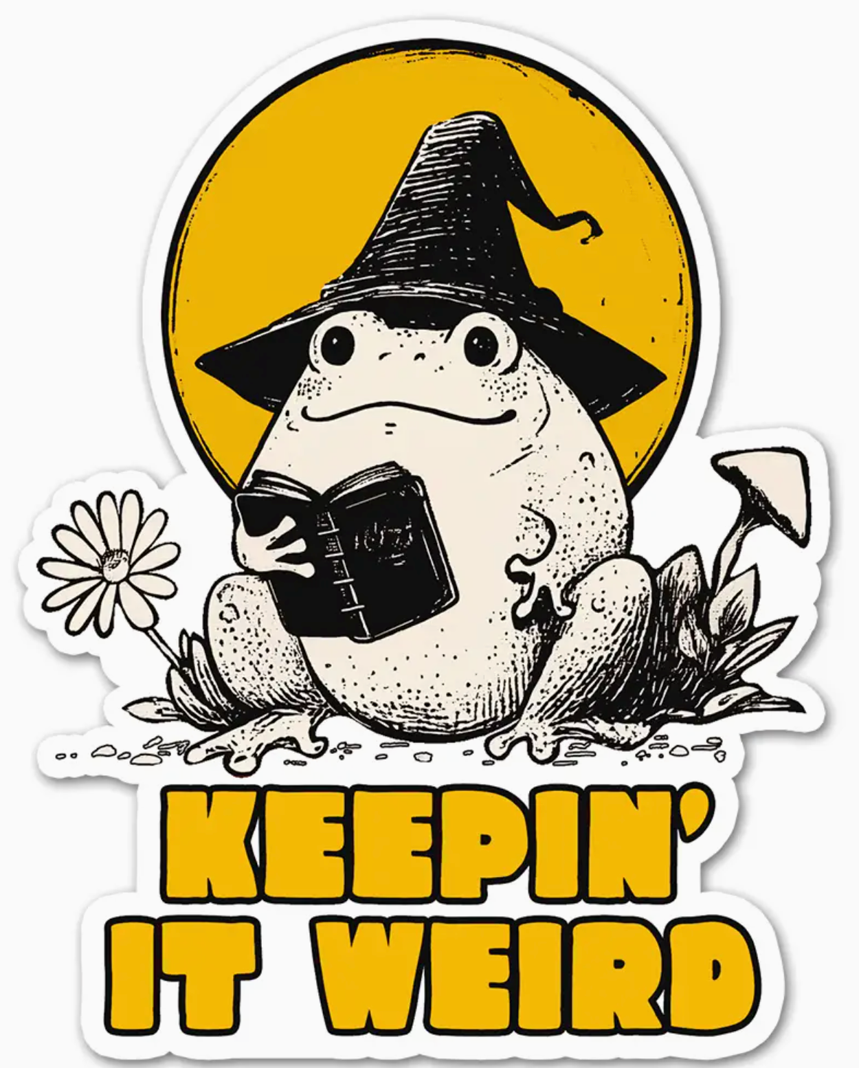 LP- Keepin' It Weird  Sticker