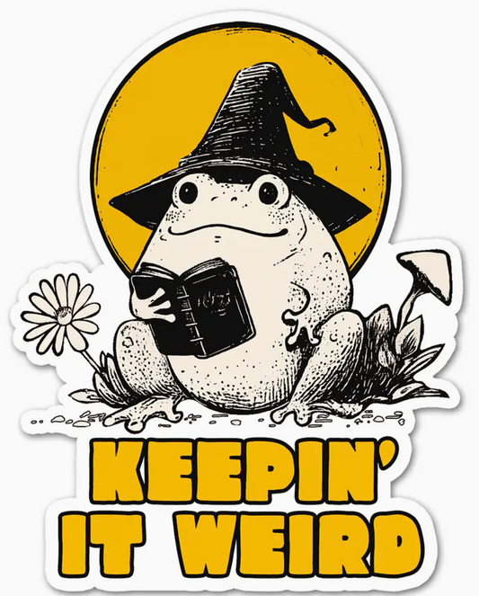 LP- Keepin' It Weird  Sticker
