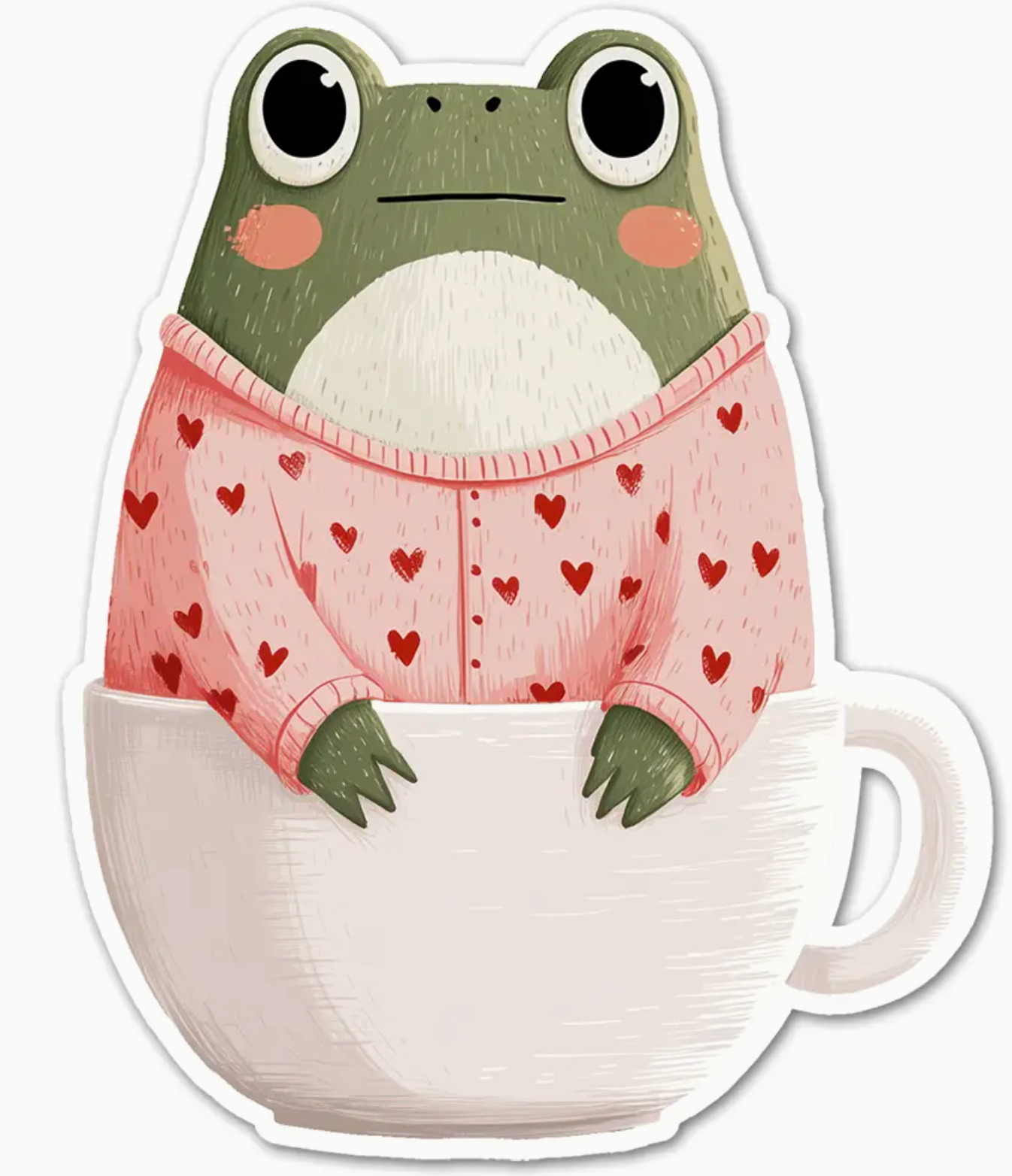 LP - Teacup Frog Sticker