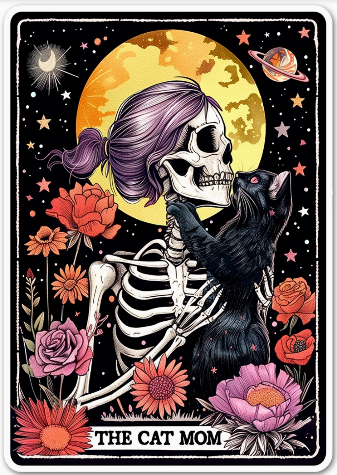 LP - The Cat Mom Tarot Sticker