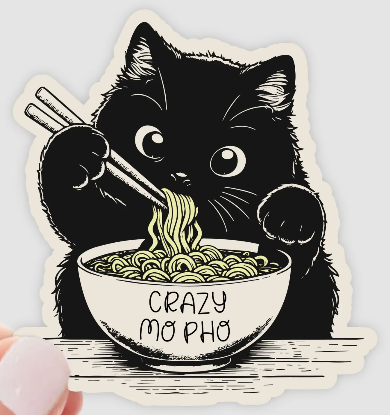 Y - Crazy Mo Pho Sticker