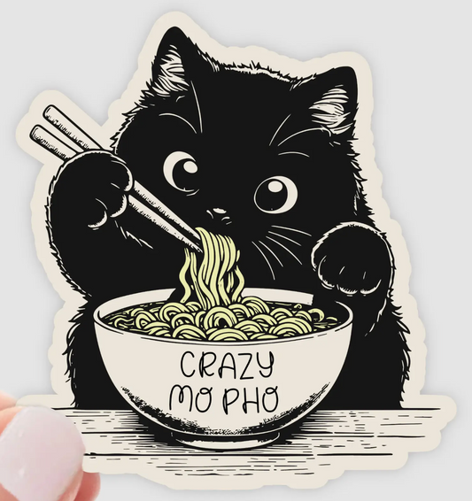 Y - Crazy Mo Pho Sticker