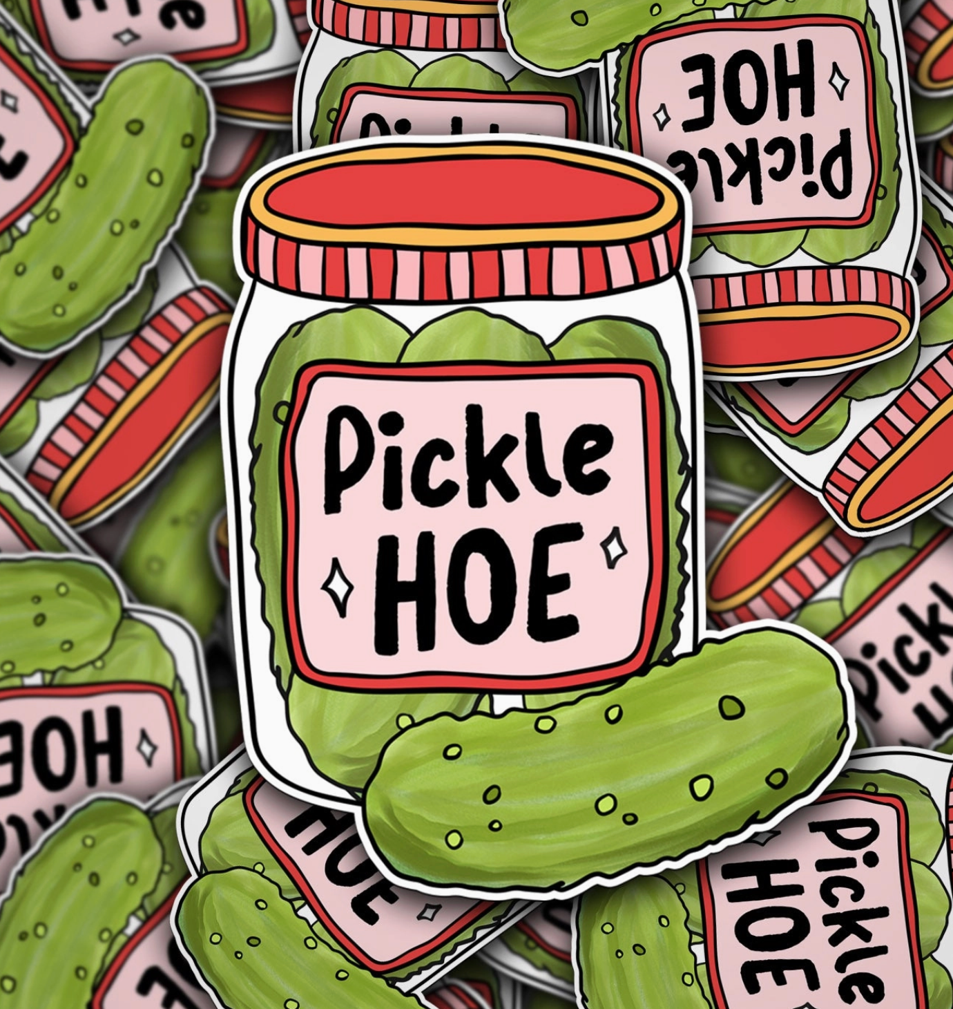 SR- Vinyl Decal Pickle Hoe Sticker