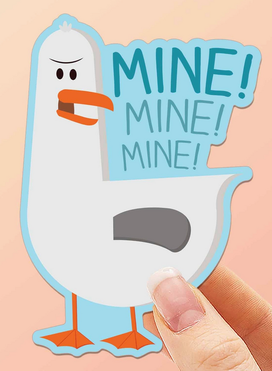 SS - Mine Sea Gull Sticker