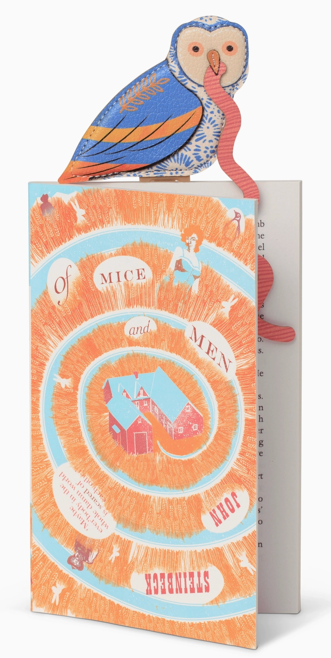 IU - Early Bird Catches the Bookworm Bookmark - Owl