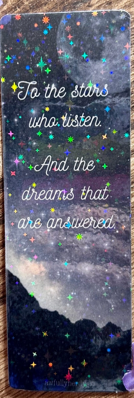 AN - To the Stars Who Listen Bookmark