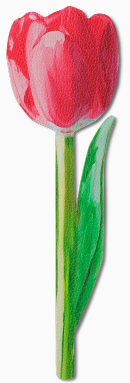 Flower Bookmarks Pink Tulip