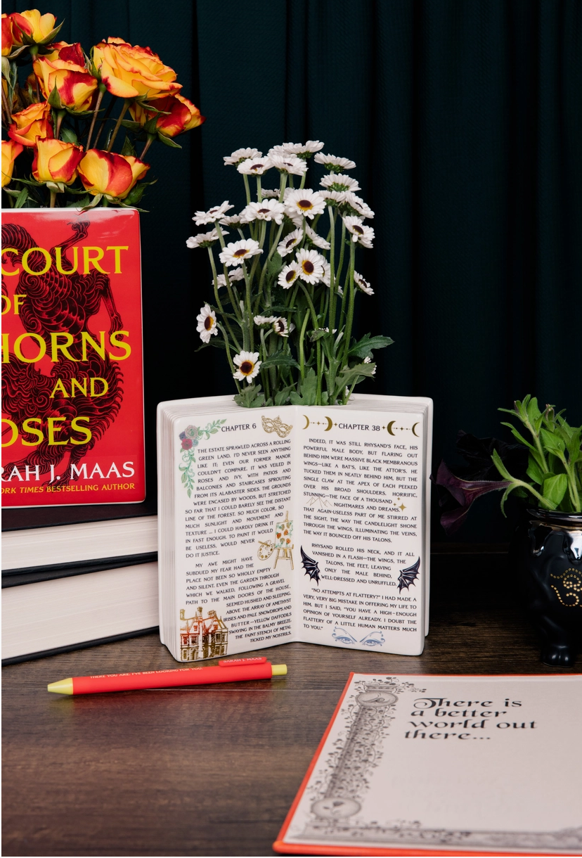 LP- Open Book Vase, ACOTAR