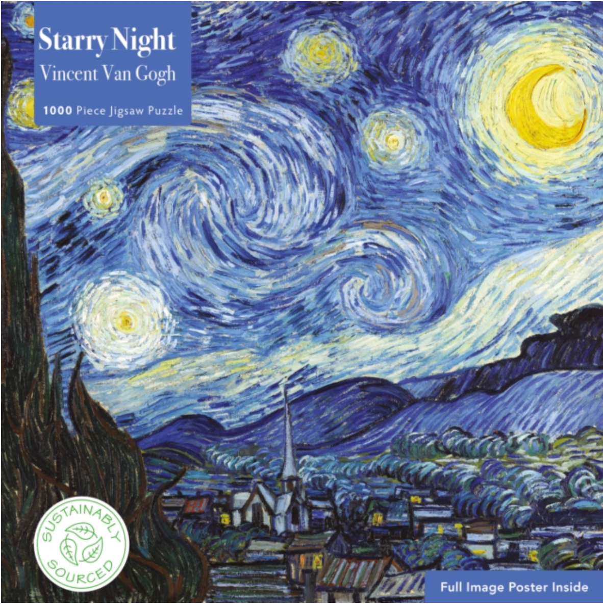 Vincent Van Gogh: The Starry Night : 1000-piece Puzzle