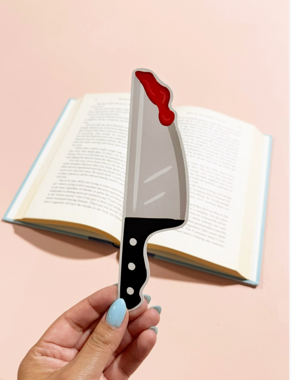 BWS- Knife Die Cut Bookmark