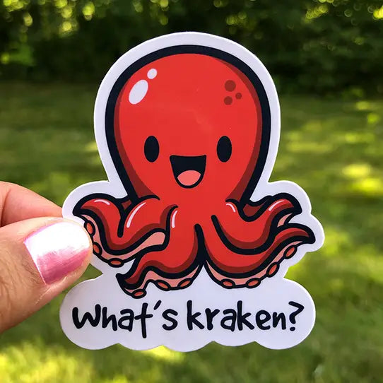 FD- What's Kraken Sticker